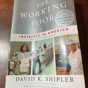 The Working Poor Book by David K. Shipler